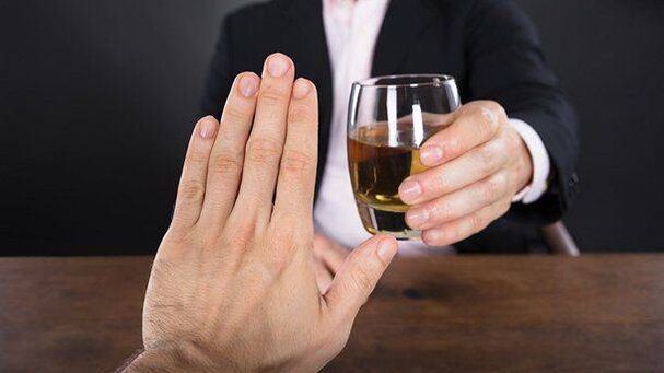 Zavrnitev alkohola